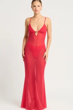 Cindy Ring Maxi Dress*bond-eye Hot