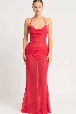 Naomi Cowl Neck Top*bond-eye Hot